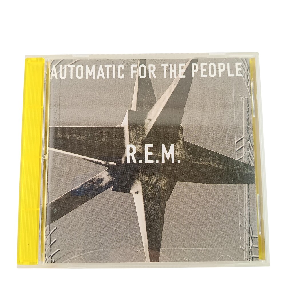 Vintage R.E.M. CD Automatic For The People 1992 Rock Indie Yellow Warner Bros
